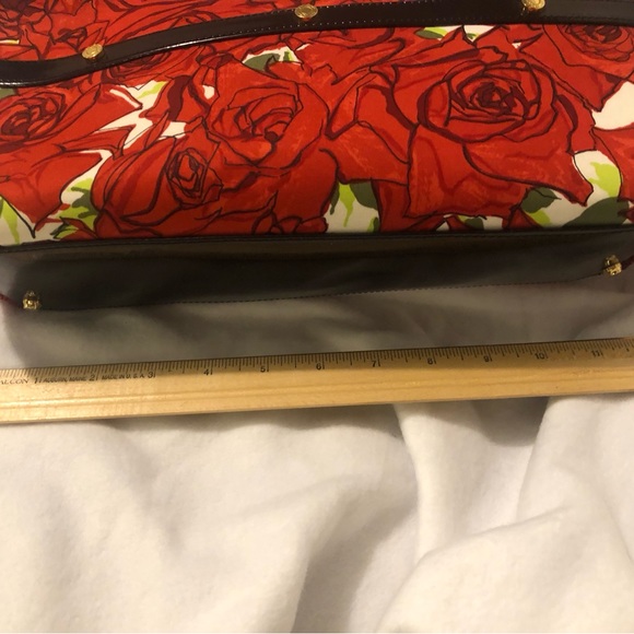 St. John red rose handbag - Picture 12 of 15